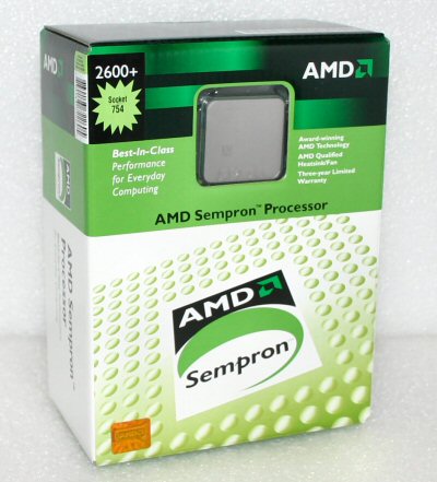 AMD Sempron 2600+ socket 754 review benchmark overclock