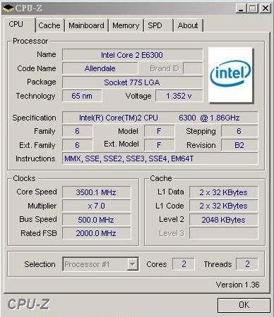Asus P5b- e chipset P965 stepping C2