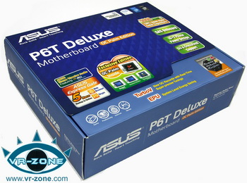 Asus P6T deluxe motherboard box