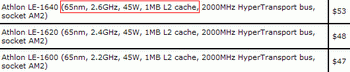 AMD Athlon X2 Be -2400