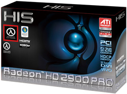 HIS  Radeon HD 2900 Pro box