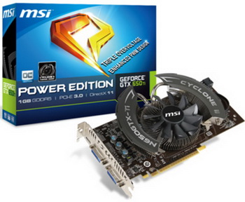 MSI GeForce GTX 650 Ti Power Edition