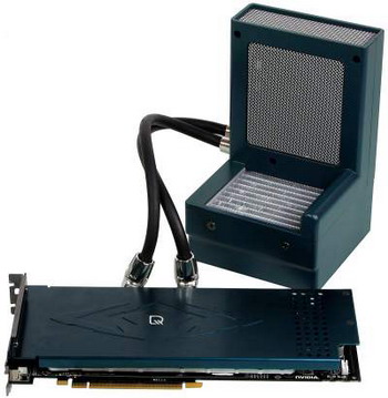 leadtek WinFast PX8800 ultra leviathan with liquid cooling system