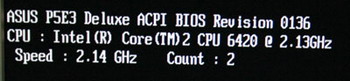 Asus P5E3 Deluxe bios