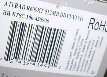 ATI radeon HD 2900 XT information
