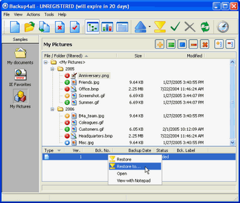 Backup4all v.3.11 Build 304