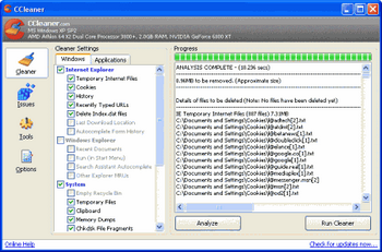 CCleaner Portable v.2.08