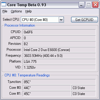 CoreTemp v.0.98