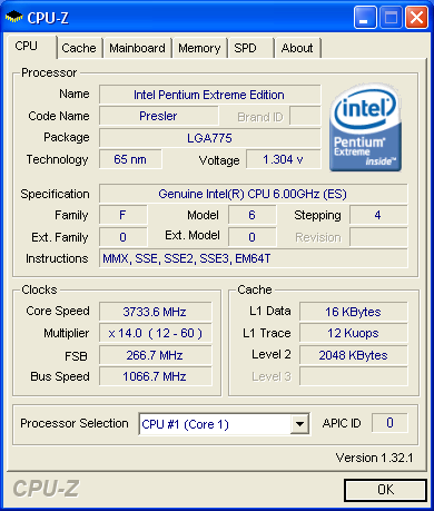 intel 965 CPU Review -Intel Pentium Extreme Edition 965