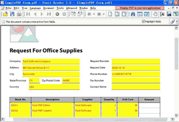 Foxit Reader v.3.0 Build 1506