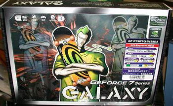 galaxy geForce 7300-GT pcie-1 x box