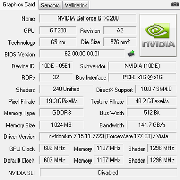 GT2008 Gpu-z