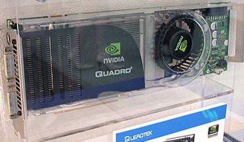 leadtek Quadro FX 5600 on the base of chip G80 with 1,5 Gb GDDR- 3  memory