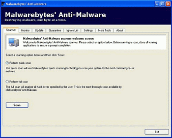 Malwarebytes Anti-Malware v.1.35