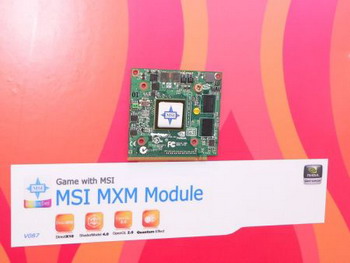 Msi direct x 10 mobile card