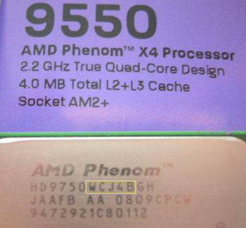 phenom X4 9750 