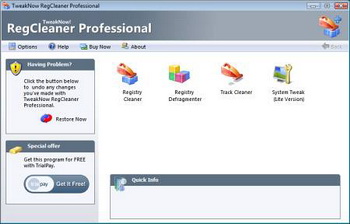 TweakNow RegCleaner v.4.0.1