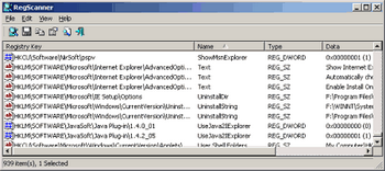 RegScanner v.1.77