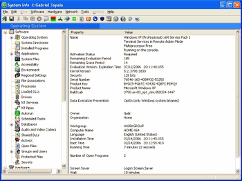 System Information for Windows (SIW) 2008-04-02