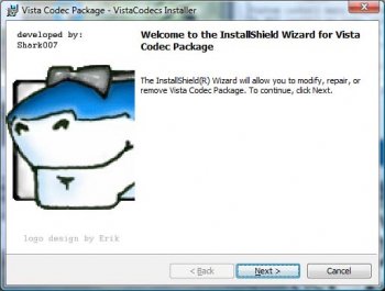 Advanced Vista Codec Package v.5.16